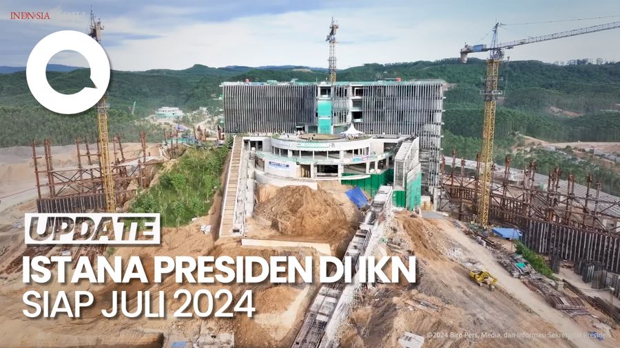 Menteri PUPR Pastikan Istana Presiden di IKN Siap Juli 2024