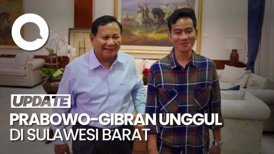 Rekapitulasi Nasional: Prabowo-Gibran Unggul di Sulawesi Barat 