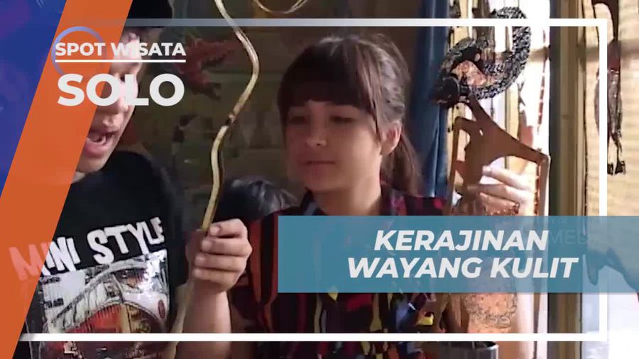 Melihat Aneka Kerajinan Wayang Kulit Cantik di Kota Solo