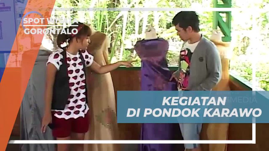 Melihat Dari Dekat Warga Menenun Kain di Pondok Karawo Gorontalo