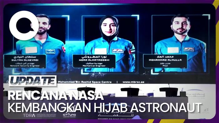 NASA Kembangkan Hijab Khusus Astronaut