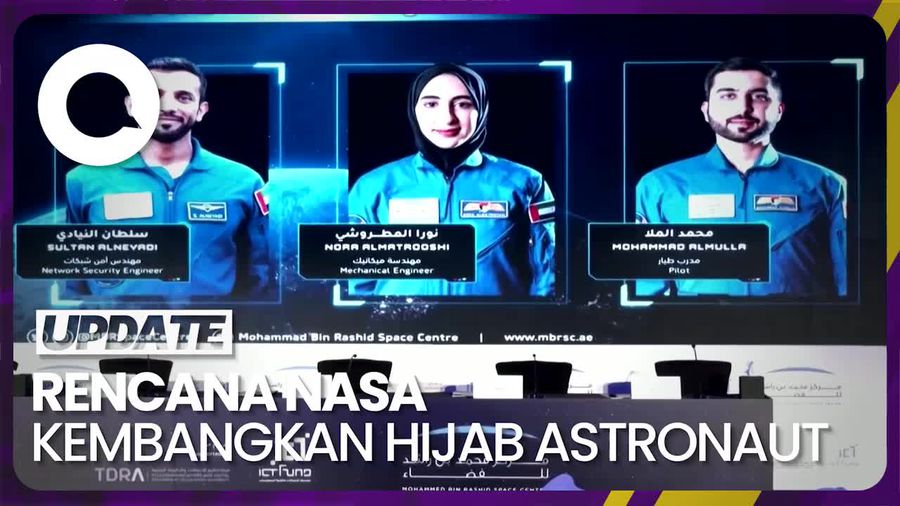 NASA Kembangkan Hijab Khusus Astronaut