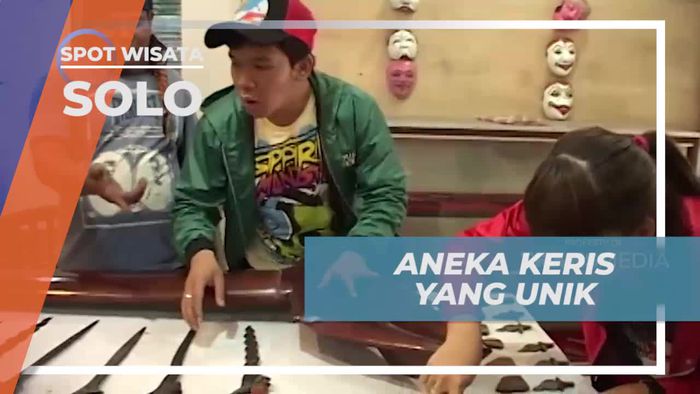 Melihat Aneka Keris Berbagai Ukuran di Kota Solo