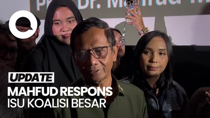 Mahfud soal Isu Koalisi Besar: Terserah Pemerintah yang Baru