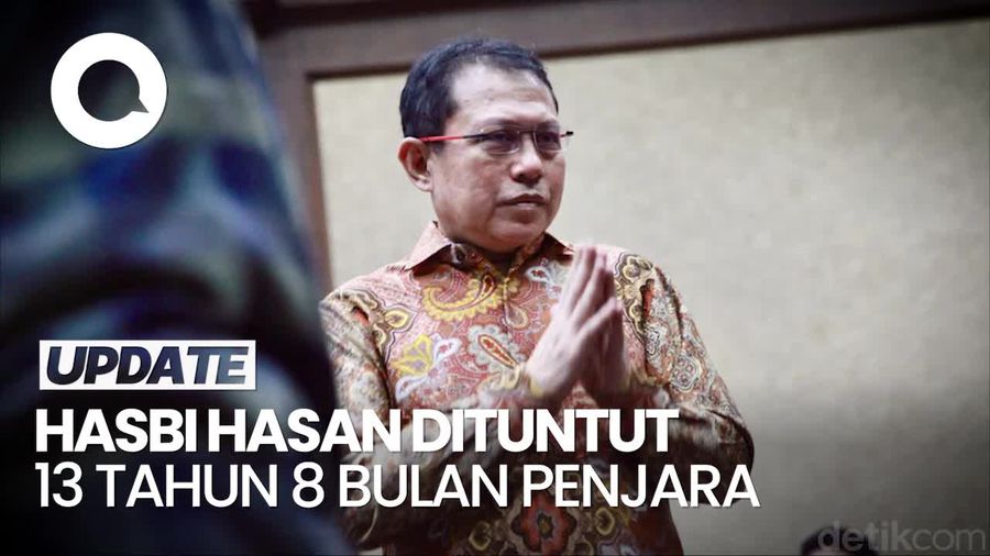 Sekretaris MA Hasbi Hasan Dituntut 13 Tahun 8 Bulan Bui di Kasus Suap