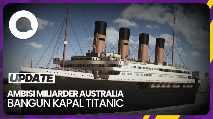 Miliarder Asal Australia Bakal Bangun Kapal Titanic II