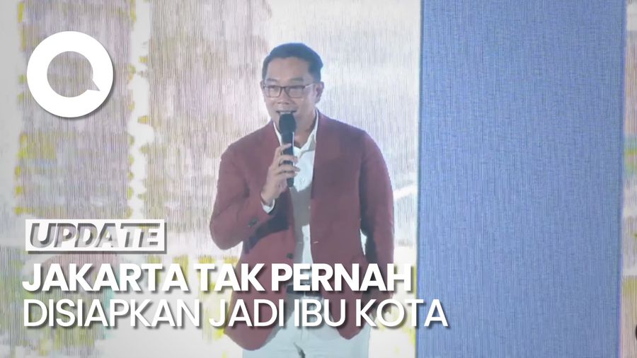 RK di Rakornas IKN: Jakarta Tidak Pernah Disiapkan untuk Jadi Ibu Kota