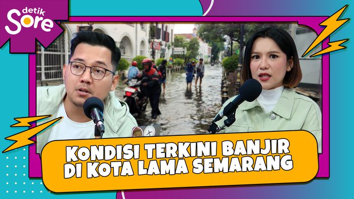 Kondisi Terkini Banjir di Kota Lama Semarang