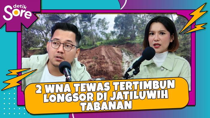  2 WNA Tewas Tertimbung Longsor di Jatiluwih Tabanann
