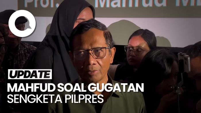Mahfud soal Persiapan Sengketa Pilpres: Banyak Pengacara Sudah Daftar