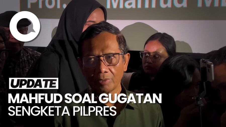 Mahfud soal Persiapan Sengketa Pilpres: Banyak Pengacara Sudah Daftar