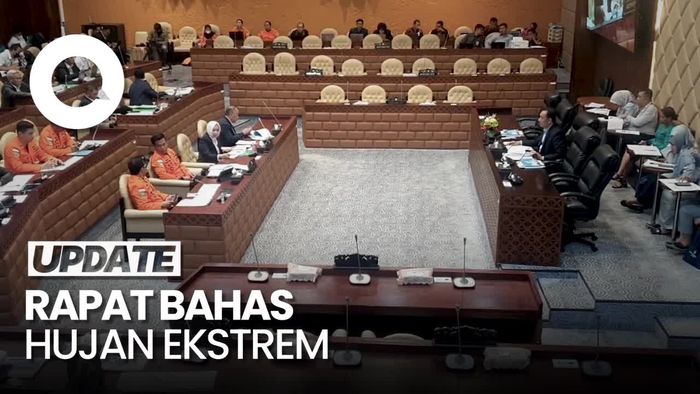 Komisi V DPR Rapat Bareng Kepala BMKG-Basarnas, Bahas Cuaca Ekstrem