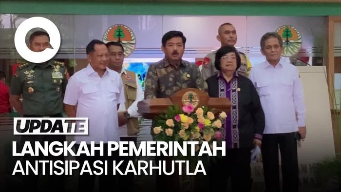 Tiga Menteri Gelar Rakor Bahas Antisipasi Karhutla 2024