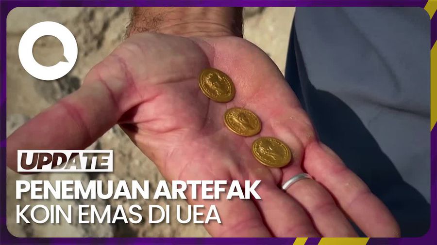 Koin Emas Romawi Berusia Ribuan Tahun Ditemukan di UEA