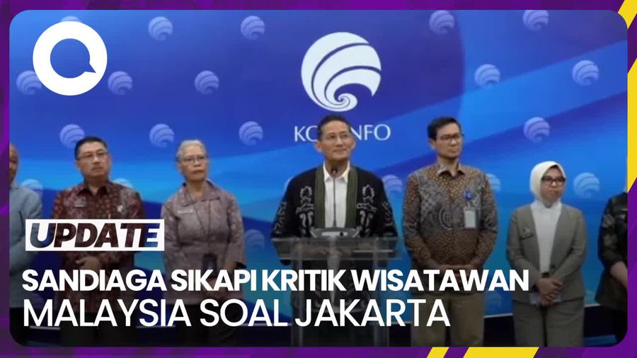 Respons Menparekraf Soal Kritikan Wisatawan Malaysia ke Jakarta