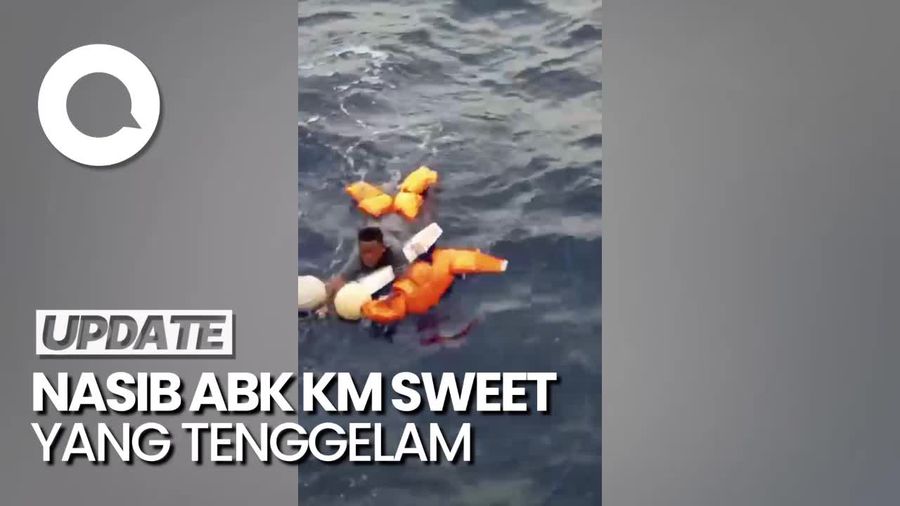 Lima ABK KM Sweet Ditemukan Selamat, Tiga Lagi Masih Dalam Pencarian