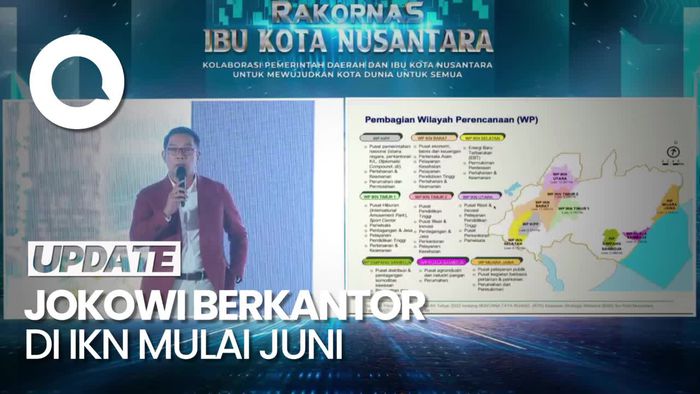 Ridwan Kamil Bicara Kemungkinan Jokowi Berkantor di IKN Mulai Juni