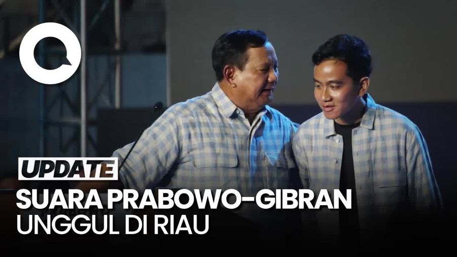 Prabowo-Gibran Menang di Riau, Beda 1,5 Juta Suara Lebih dari Ganjar-Mahfud
