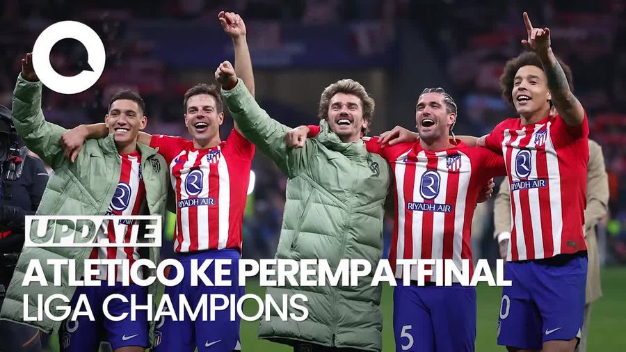 Semringahnya Atletico Setelah Singkirkan Inter Lewat Adu Penalti