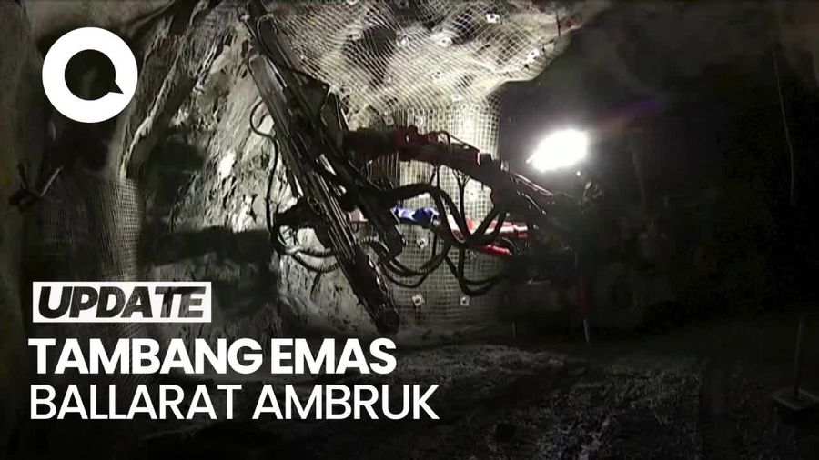Tambang Emas Ballarat di Australia Runtuh, 1 Orang Tewas
