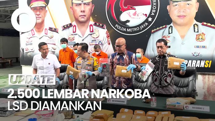 Polisi Sita Narkoba Jenis LSD dari Jerman: Peredarannya Sasar Remaja