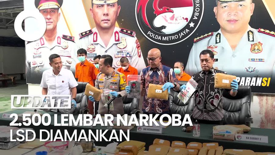 Polisi Sita Narkoba Jenis LSD dari Jerman: Peredarannya Sasar Remaja