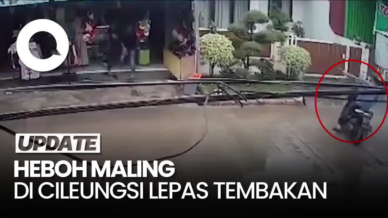 Maling Lepas Tembakan Saat Diteriaki Warga Di Cileungsi, Kini Diburu Polisi