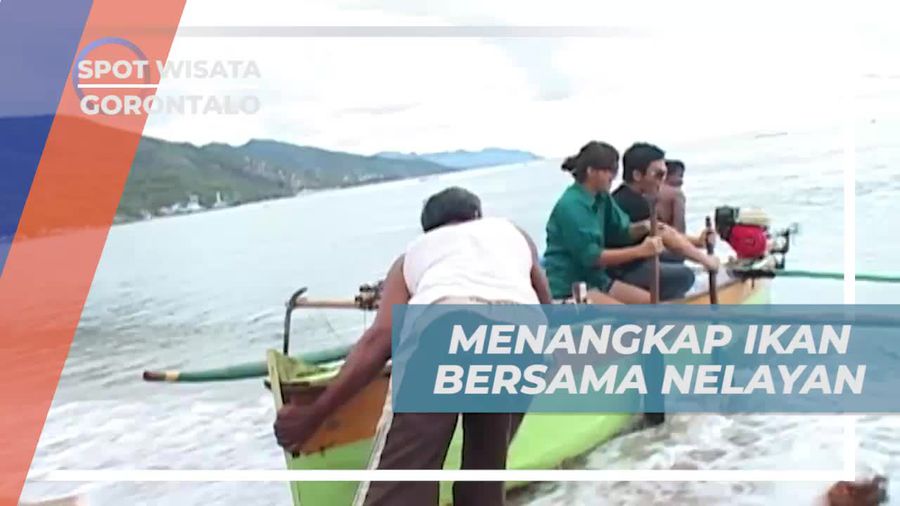 Momen Seru Menangkap Ikan Bersama Nelayan di Pantai Pohe Gorontalo 