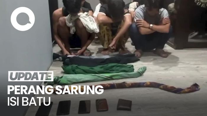 Janjian Perang Sarung via Medsos, Belasan Remaja di Pesanggrahan Diamankan Polisi