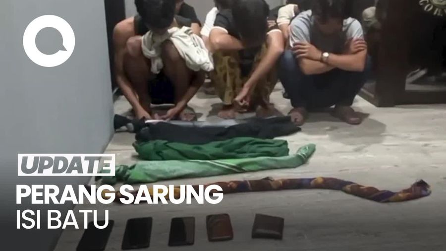 Janjian Perang Sarung via Medsos, Belasan Remaja di Pesanggrahan Diamankan Polisi
