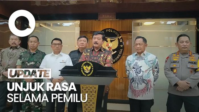 Menko Polhukam Hadi: Skala Demo soal Pemilu Masih Kecil, Terus Kami Pantau