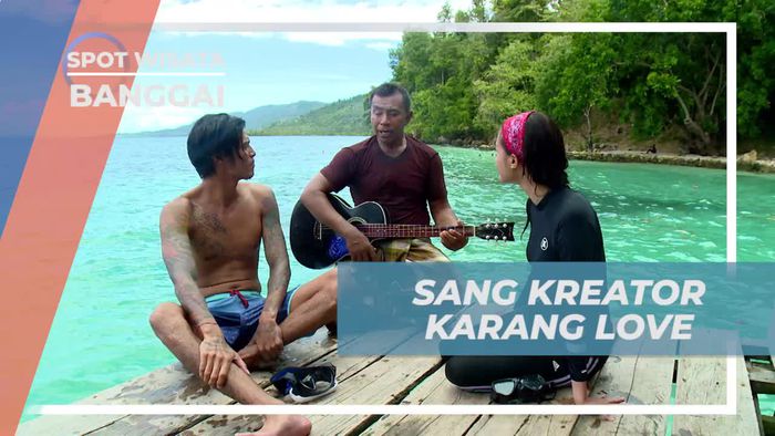 Berkenalan Dengan Sang Pembuat Karang Berbentuk Hati, Banggai 