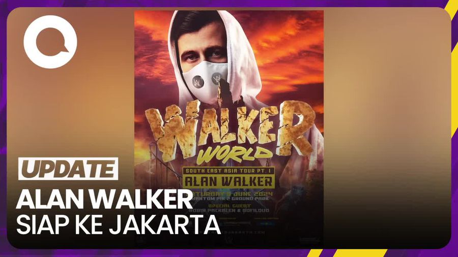 Alan Walker Gelar Konser di Jakarta pada Juni 2024