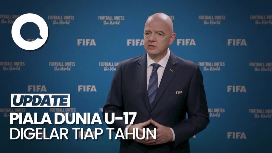 FIFA Bakal Gelar Piala Dunia U-17 Tiap Tahun Mulai 2025