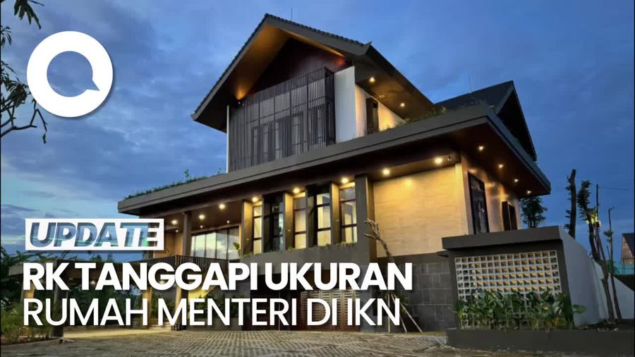 Luhut Singgung Rumah Menteri di IKN Kecil, RK Bahas Kenyamanan