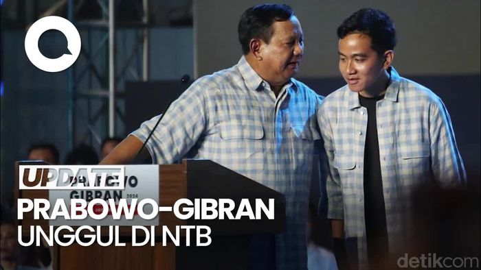 Prabowo-Gibran Melesat di NTB, Raih 2.154.843 Suara