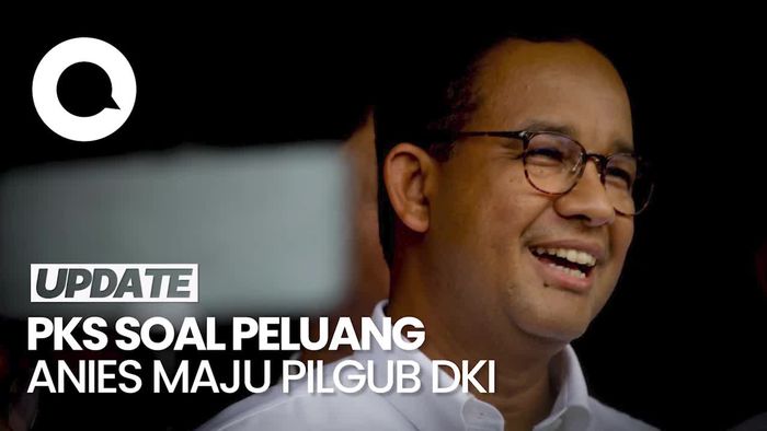 PKS soal Peluang Anies Maju Pilgub DKI: Sangat Memungkinkan