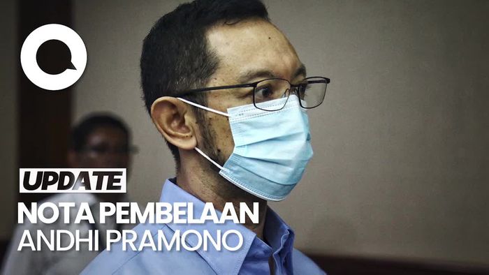 Andhi Pramono Kutip Ayat Al-Quran saat Bacakan Pleidoi