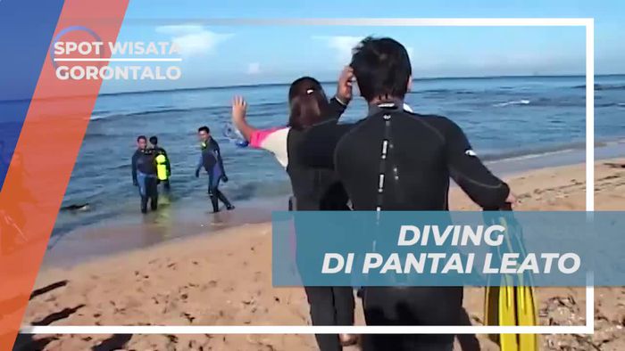 Diving Menyusuri Setiap Sudut Keindahan Bawah Laut Pantai Leato Gorontalo