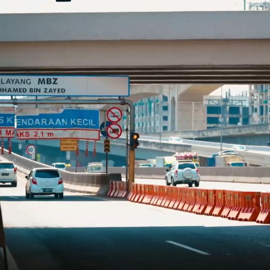 Demi Kenyamanan Pengendara PT JJC Lakukan Pemeliharaan Rutin Jalan Layang MBZ