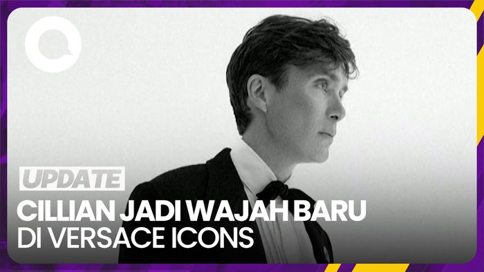 Cillian Murphy Jadi Wajah Baru Kampanye Versace Icons Pria