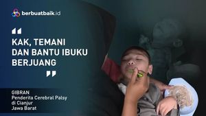 Hidup Gibran Tak Berdaya, Derita Celebral Palsy Tanpa Ayah dan Ibu Penjual Odeng