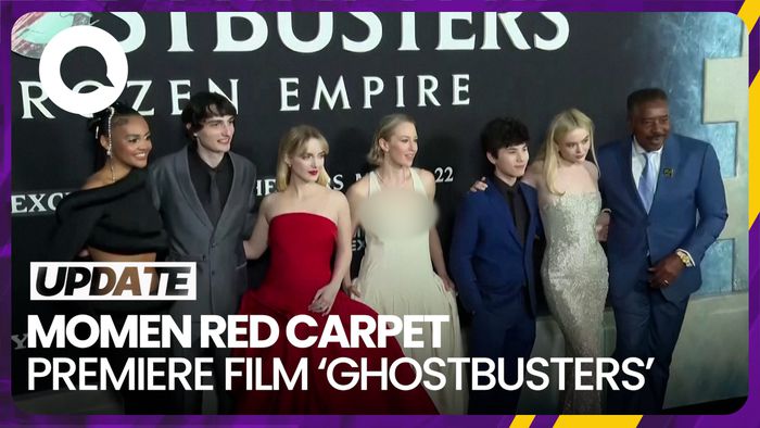 Gaya Para Bintang Ghostbusters di Red Carpet Premiere