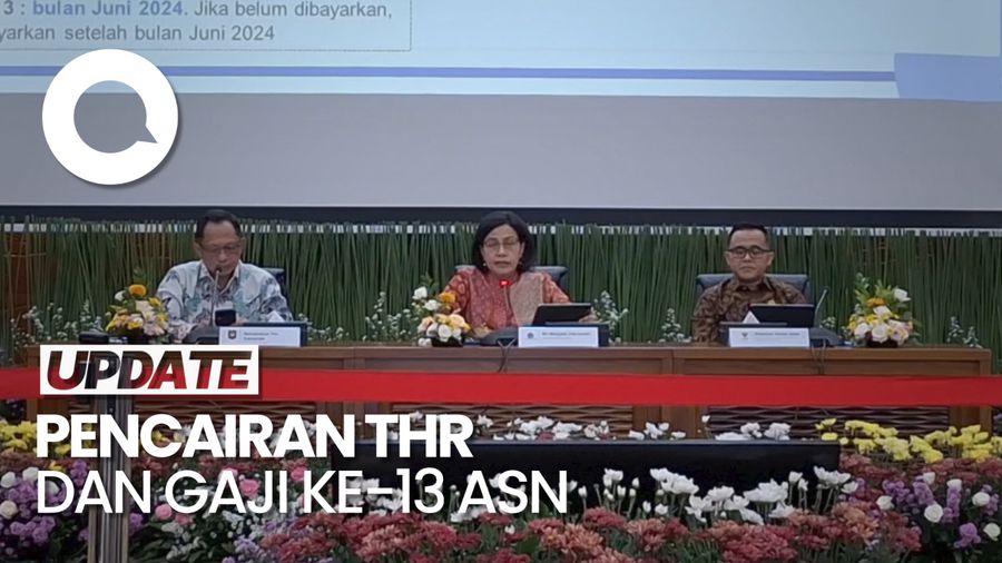 Menkeu: Pembayaran THR dan Gaji ke-13 ASN Paling Cepat H-10 Lebaran