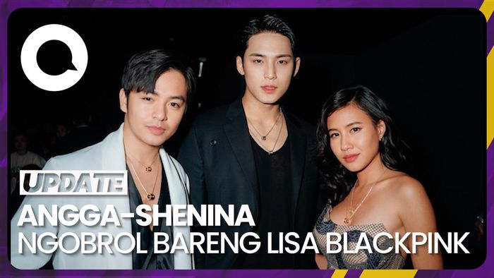 Momen Angga-Shenina Bertemu Lisa BLACKPINK-Mingyu SEVENTEEN