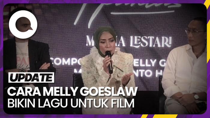 Rahasia Melly Goeslaw Ciptakan Soundtrack Film yang Menyayat Hati