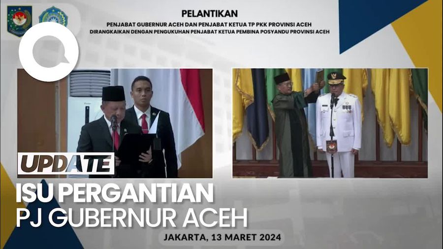 Mendagri Bantah Isu Pj Gubernur Aceh Diganti Gegara Prabowo Kalah