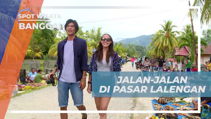 Jalan-jalan Asik di Pasar Lalengan Berburu Kuliner Khas Banggai