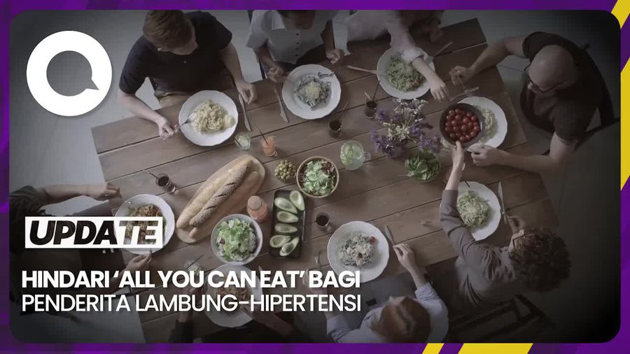 Penderita Lambung-Hipertensi Tak Dianjurkan Makan All You Can Eat