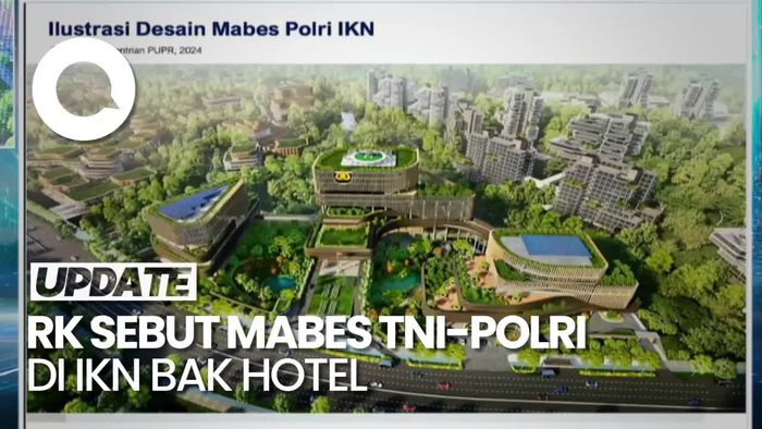 RK Bahas Desain Mabes TNI-Polri di IKN: Kayak Hotel di Nusa Dua